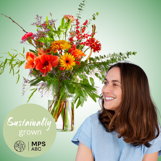 Sustainable bouquets for Almere