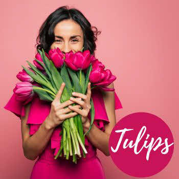 Tulpenboeketten voor Den-Haag