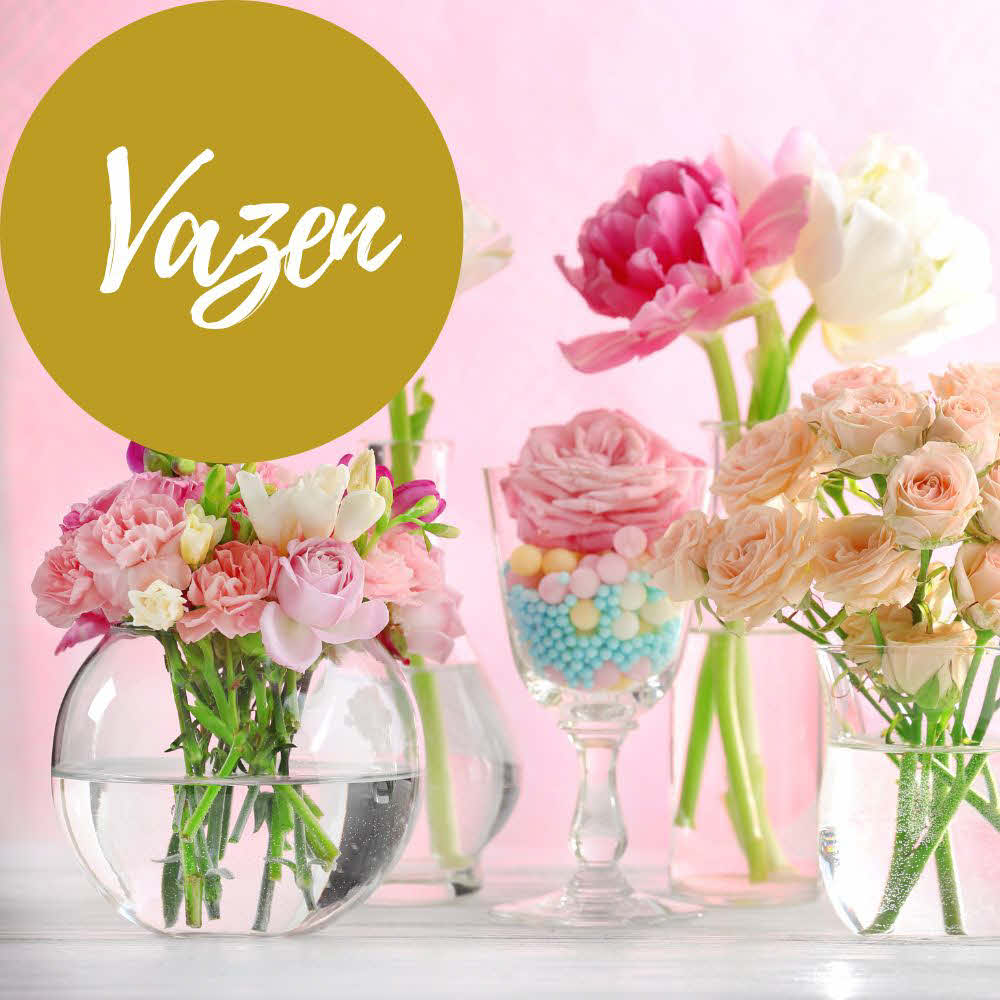 Glas vazen