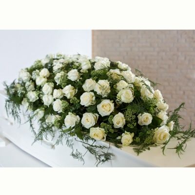 Funeral Flowers Coffin Cover