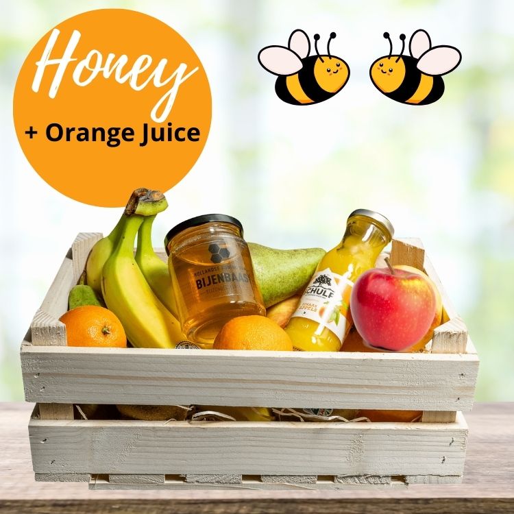 Luxe fruitmand met seizoensfruit