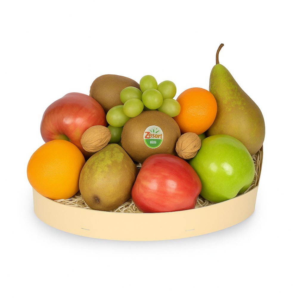 Fruit Basket Basic with fresh seasonal fruit