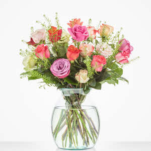 Bouquet Colorfull roses