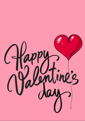Selecteer type wenskaart: "Happy Valentinesday" - A5 format