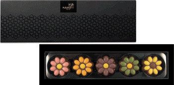 Chocolade toevoegen: Fleurop Flavours Chocolade bloemen