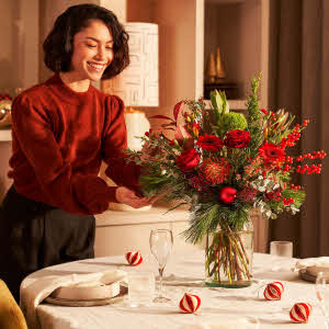 Festive Christmas bouquet