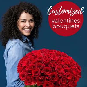 Customized Valentines Bouquet