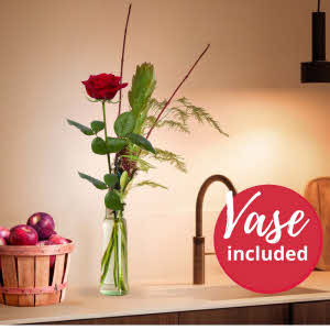 Send single Wrapped Red Rose | Florist Flowers.NL®