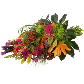 Funeral bouquet Color full