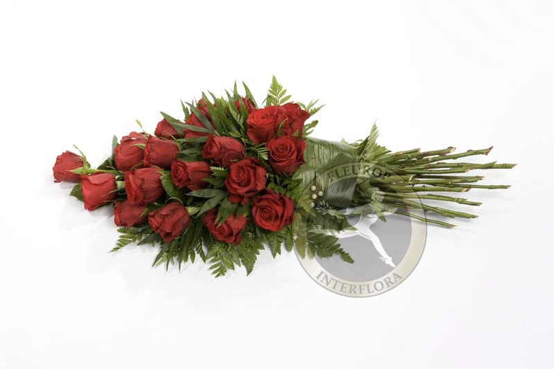 Funeral bouquet Red roses