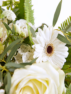 Modest Funeral flower arrangements