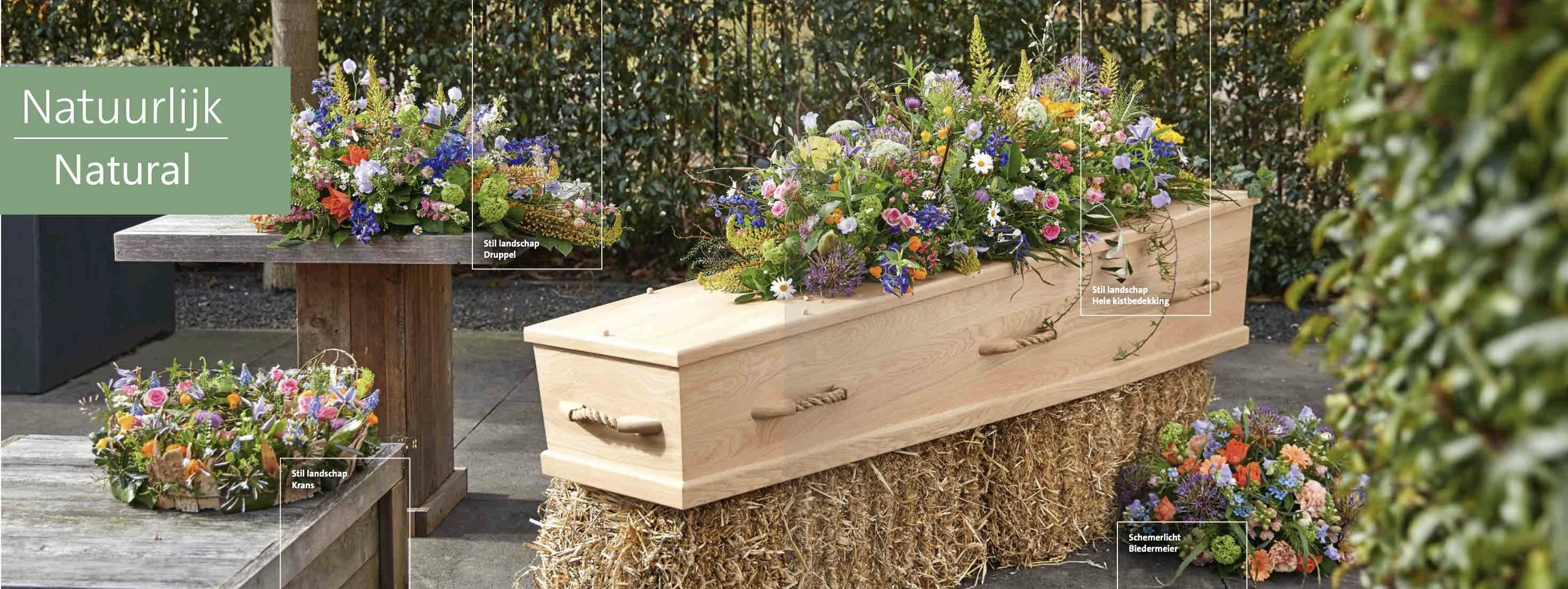Natural funeral Flowers