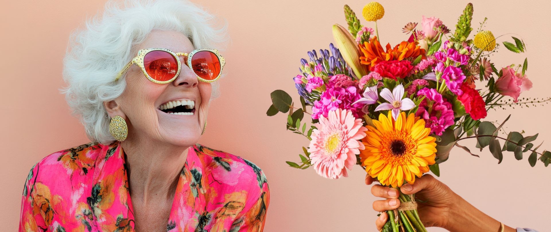 Vrolijk boeket bedankt bloemen bezorgen in Ede