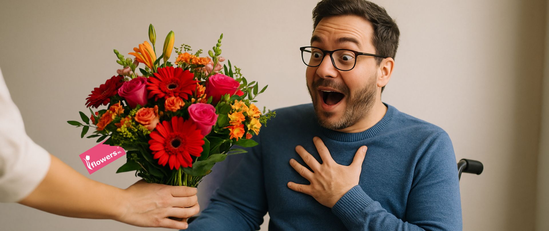 Vrolijk boeket Beterschap bloemen bezorgen in s-Hertogenbosch