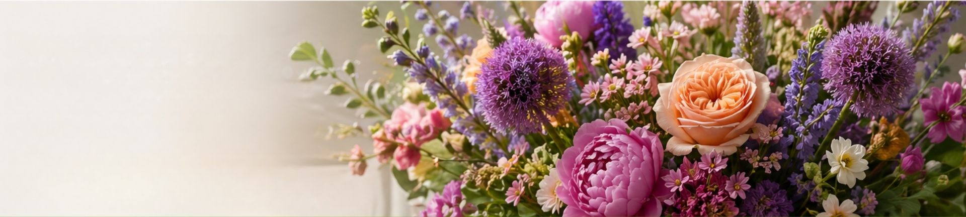 Hand-tied floral arrangements created by your expert florist in Losser