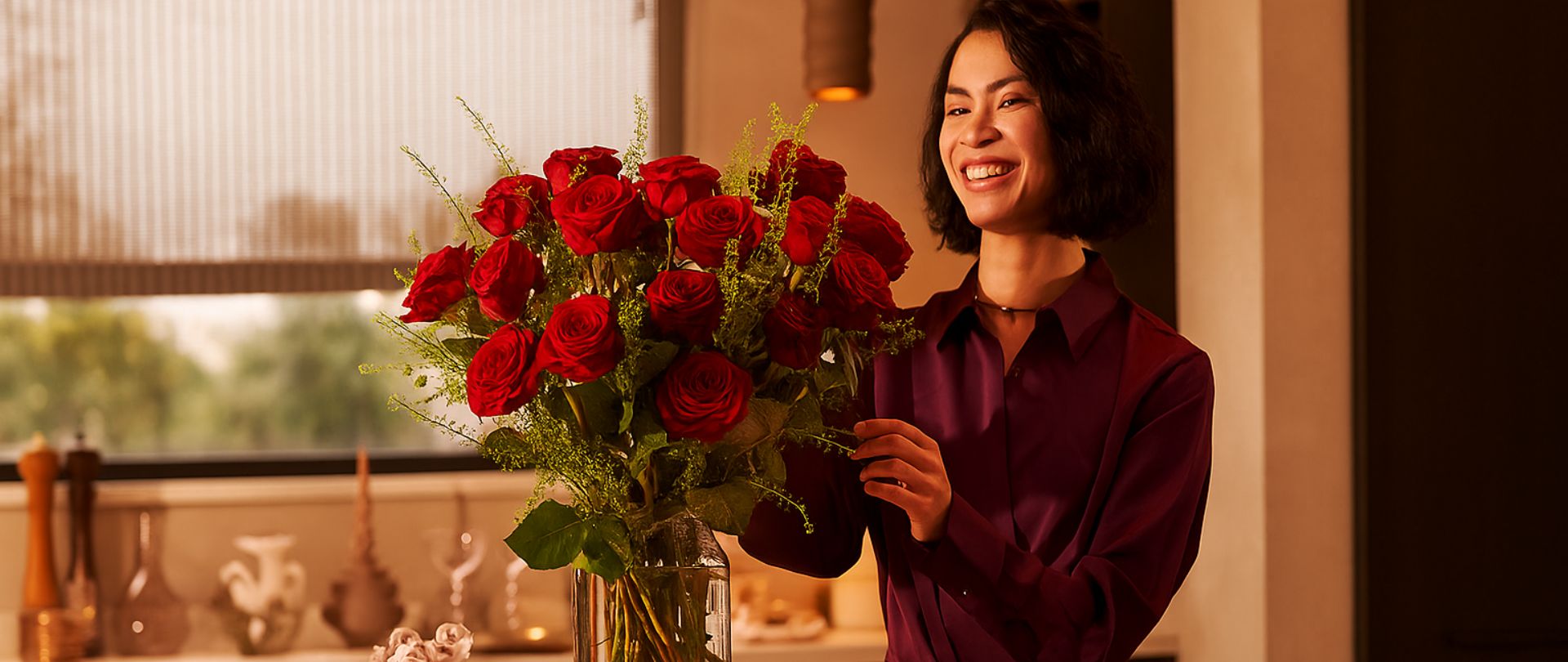 Red roses bouquet delivery in Utrecht