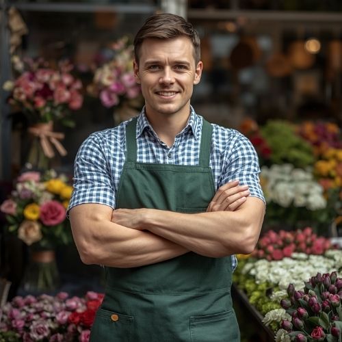 Floral stylist David from Amstelveen