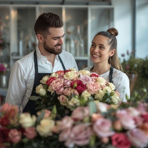 Florists Lars & petra for Vroomshoop