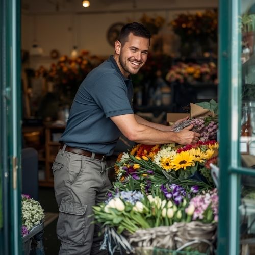 Floral stylist Levi from Weerselo