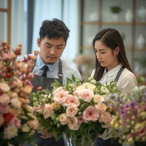 Florists Lucas & Sophie for Den-Haag