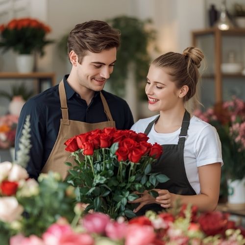 Florists Noah & Olivia for Anerveen