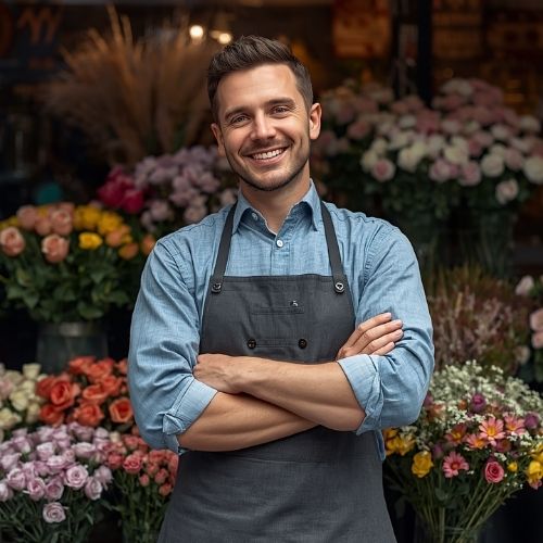 Floral stylist Owen from Tubbergen