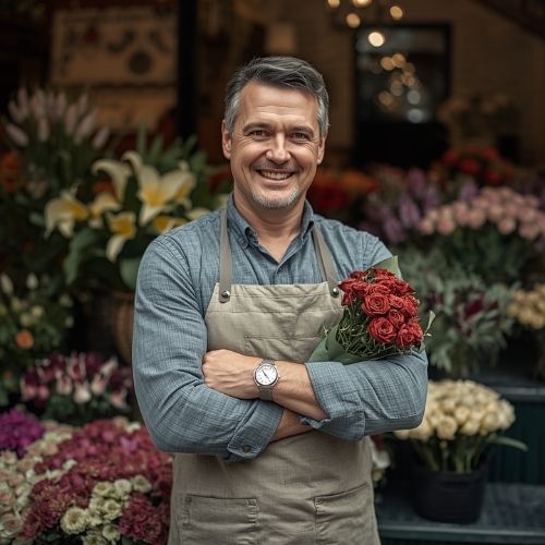 Floral stylist Siem from Saasveld