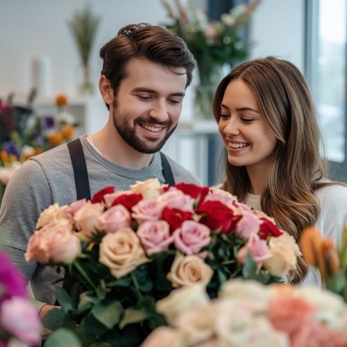 Florists Thijs & Olivia for Marijenkampen