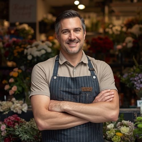 Floral stylist Thijs from Urk