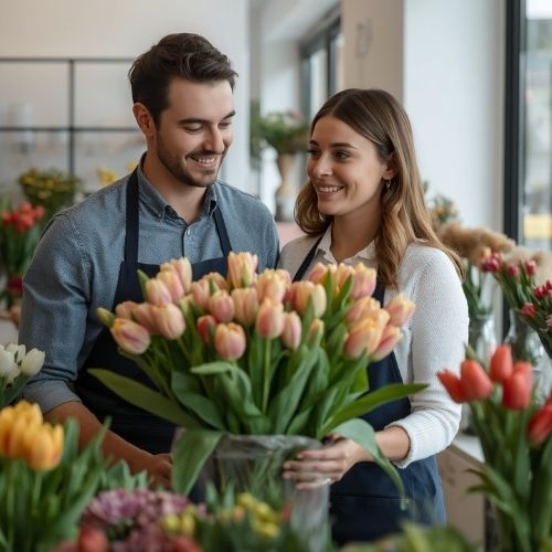 Florists Thomas & Sophie for Bergentheim