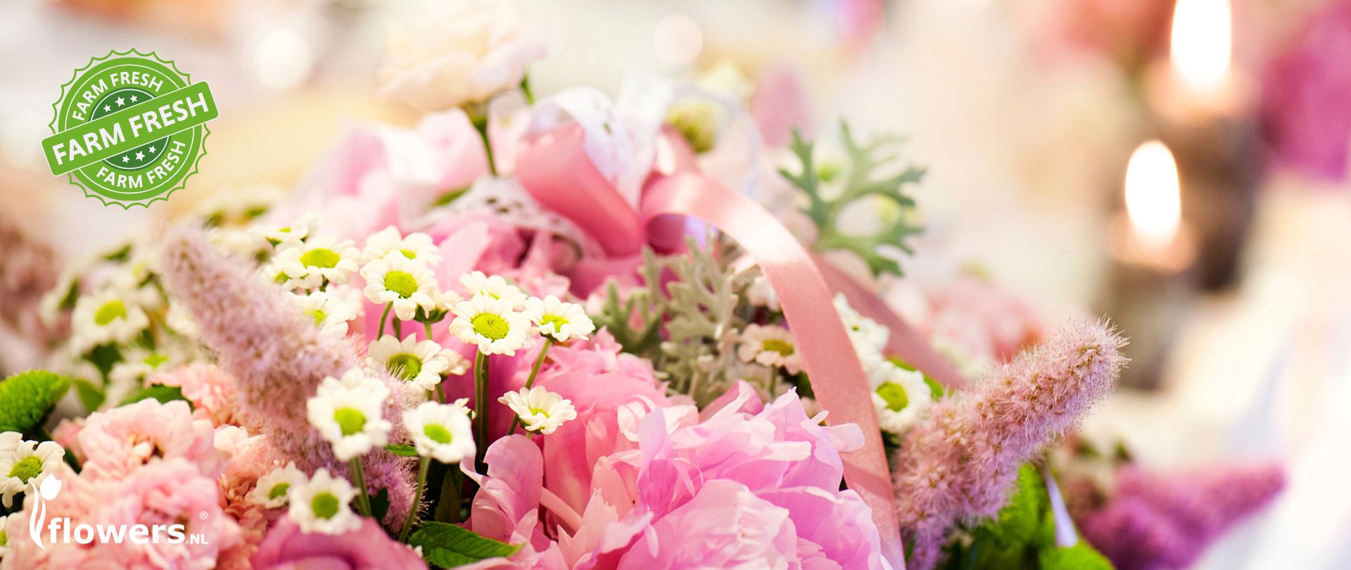 Bouquet that stays fresh for 7 days with vase guarantee