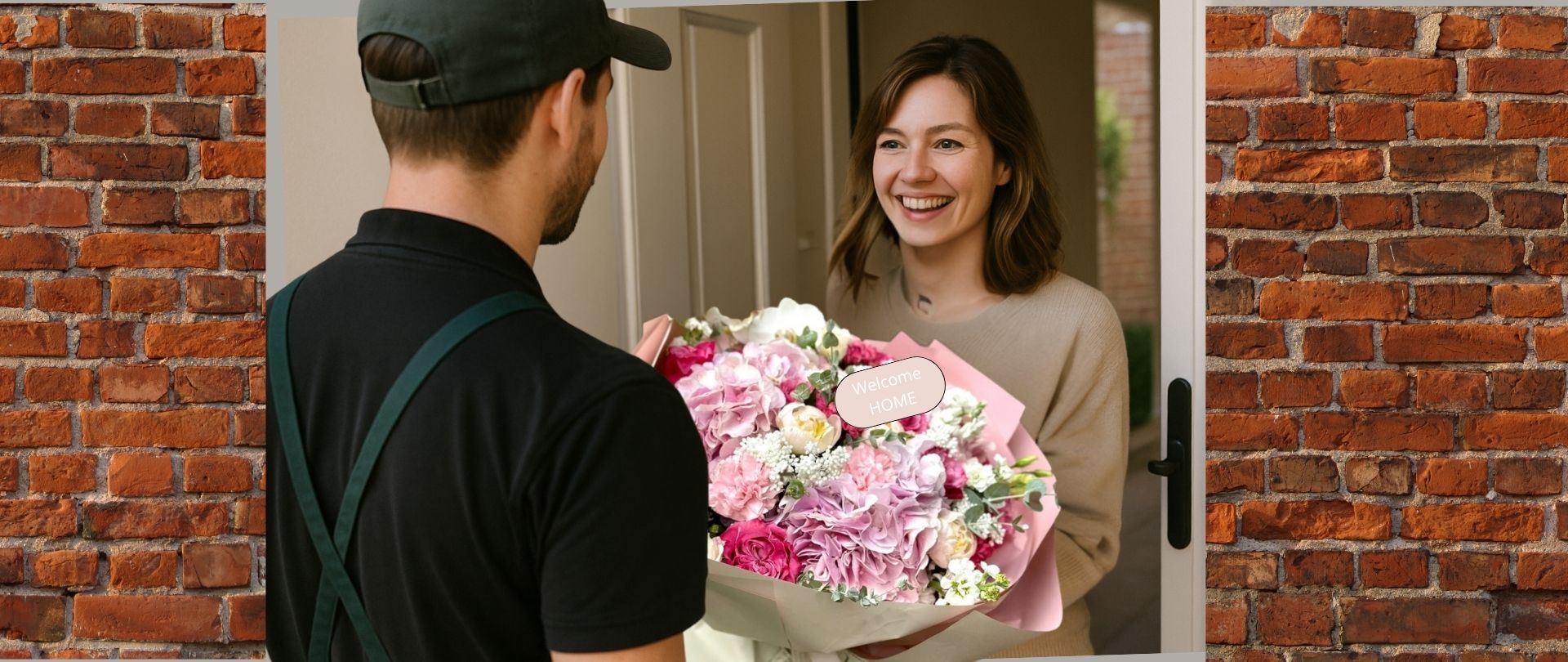 Vrolijk boeket welkom thuis bloemen bezorgen in Ede